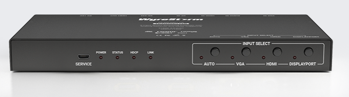 WyreStorm EX-SW-0301-H2 HDMI/VGA/DP Switching Extender with Scaling ...