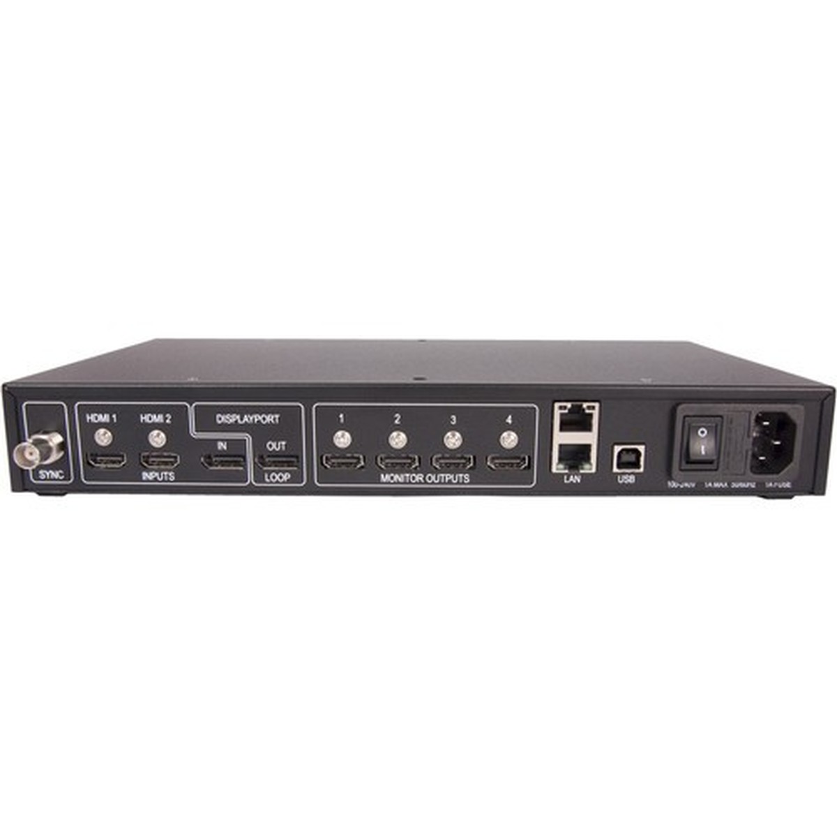 Datapath FX4/H Display Wall Controller, UHD/4K60, HDCP - 4 HDMI Outputs ...