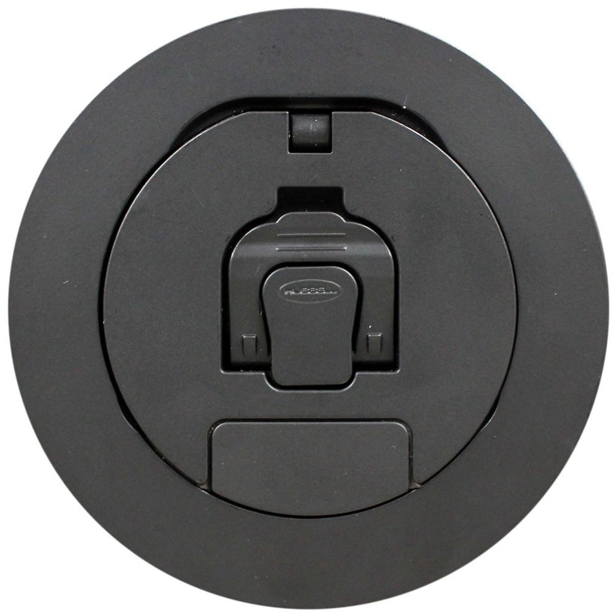 FSR SF4-PT-BLK 4" Round Poke Through Floor Box - Black - Conference Room AV